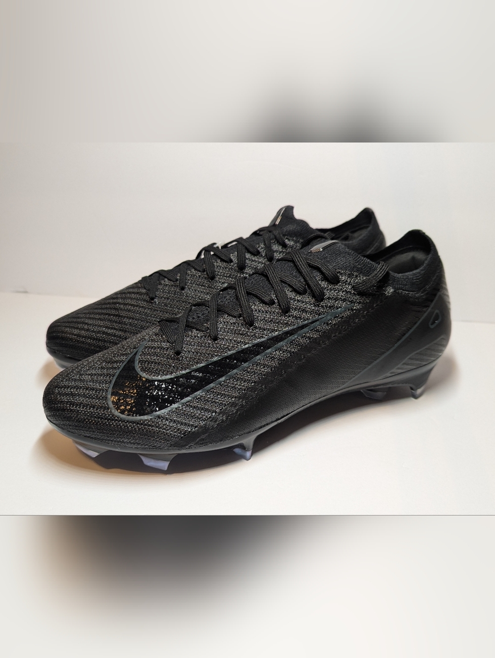 Nike Zoom Mercurial Vapor 16 Elite FG Shadow Pack Black FQ1457-002 Mens Sizes - Picture 2 of 9